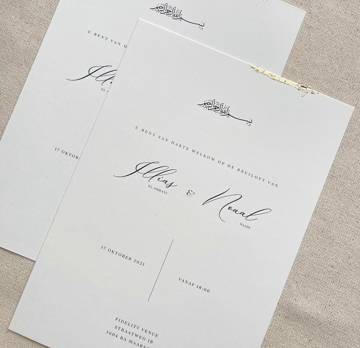Faire-Part — Modèle Classy