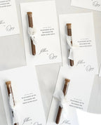 Carte Invité — Fiole de Café