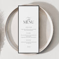 Menu — Raffiné