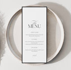 Menu — Raffiné