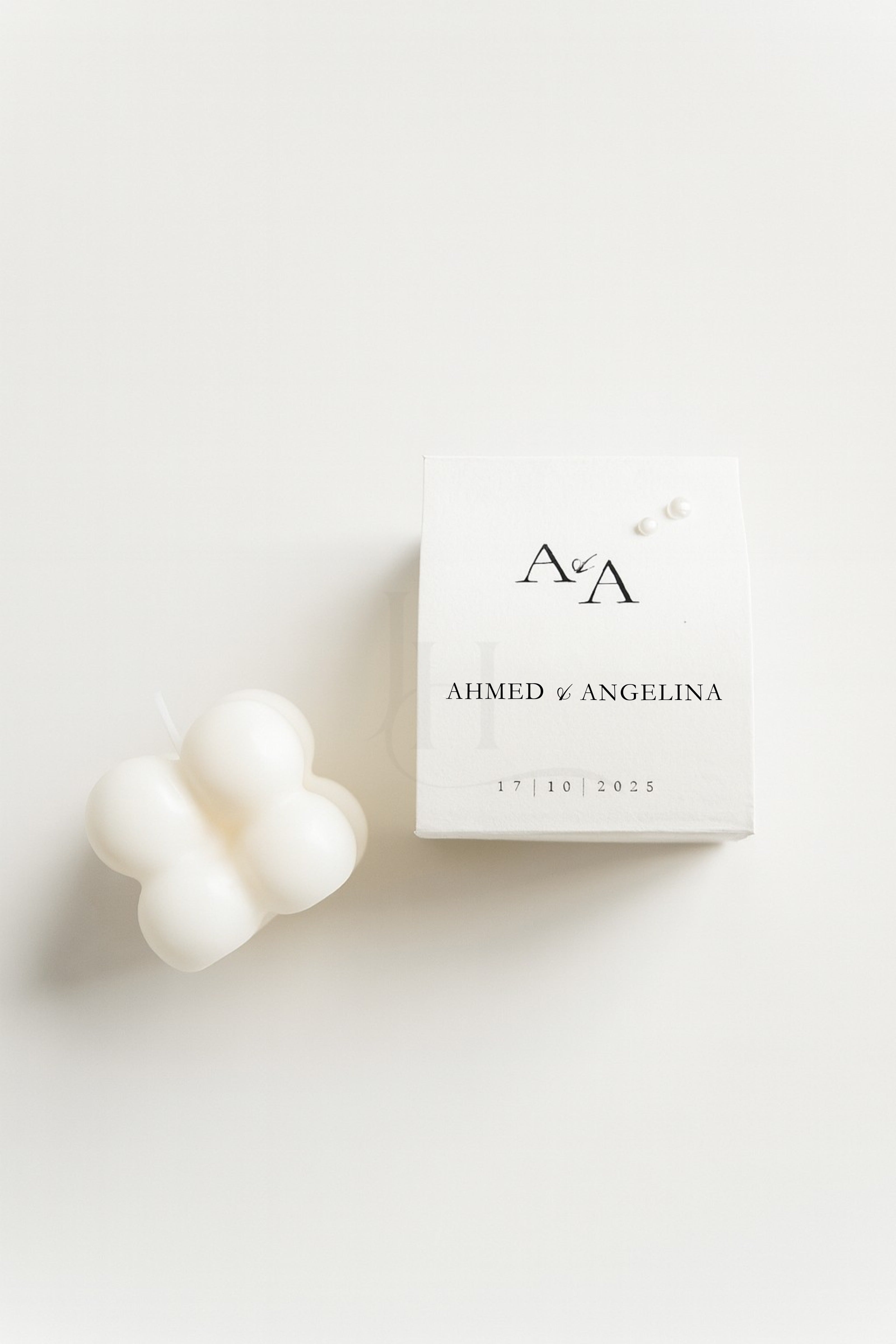 Cadeau Invité - Bougie Bubble