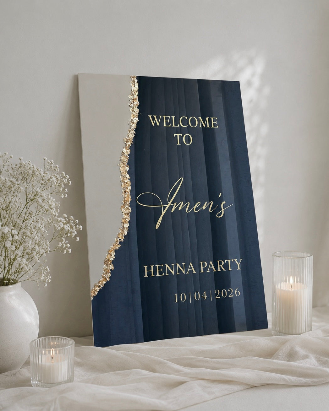 Panneau 70 x 50 cm — Henna