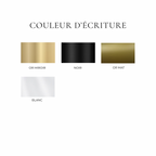 Panneau 50 × 70 cm — Feuilles d’or