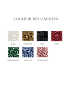 Lot de 100 Cachets de cire — Personnalisés