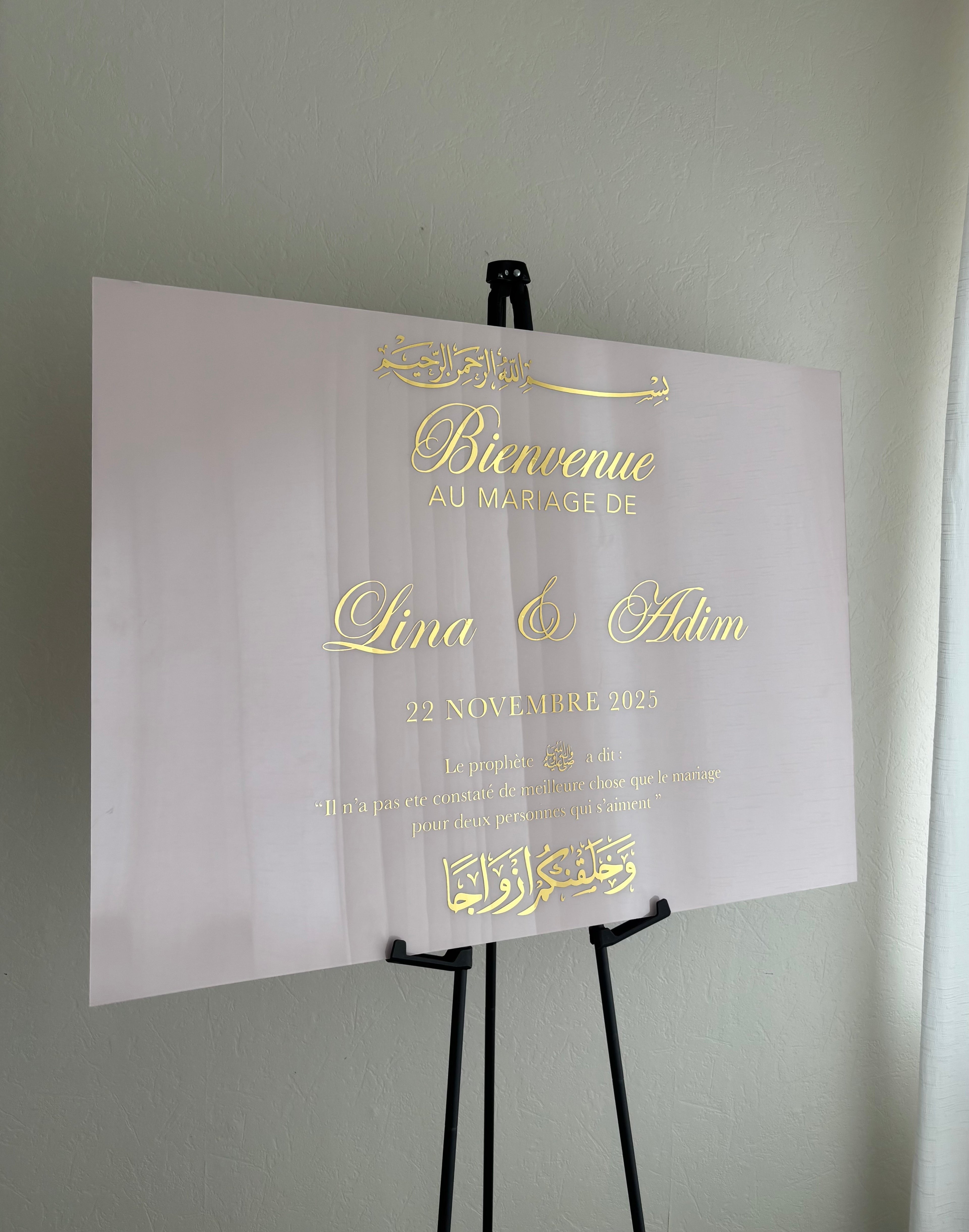 Panneau 50 × 70  — Rectangulaire